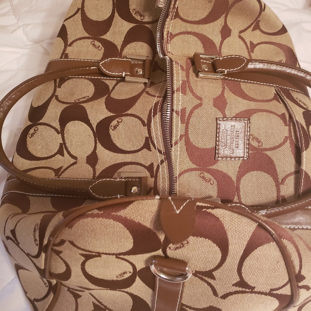 Coach duffle bag